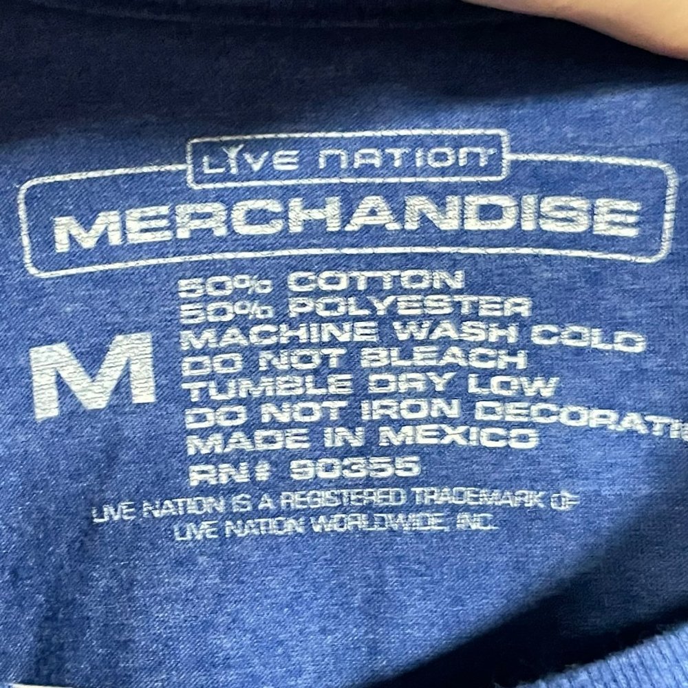 Lil Wayne live nation fitted t-shirt medium - Picture 3 of 5